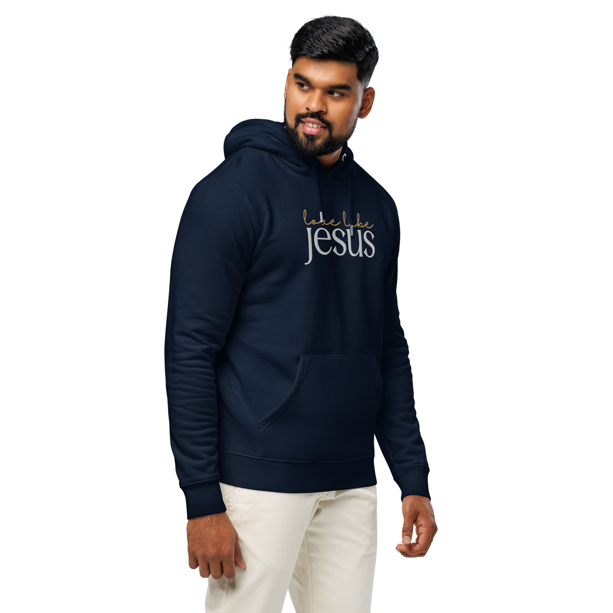 Love Like Jesus - Embroidered Hoodie - Men – Kilikina Faith Wear