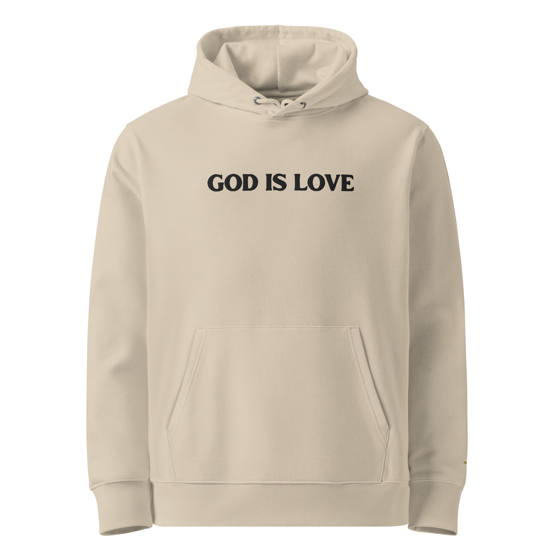 God Is Love - Embroidered Hoodie
