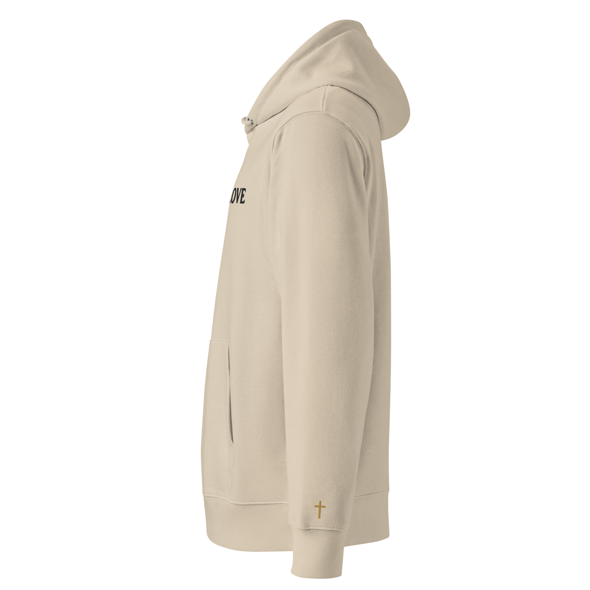 God Is Love - Embroidered Hoodie