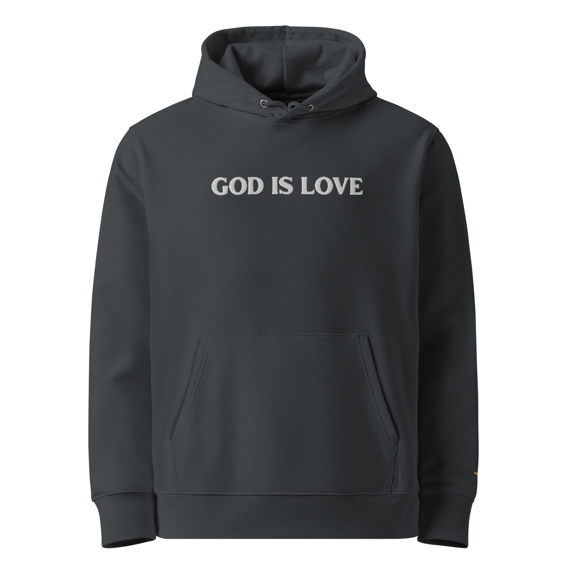 God Is Love - Embroidered Hoodie