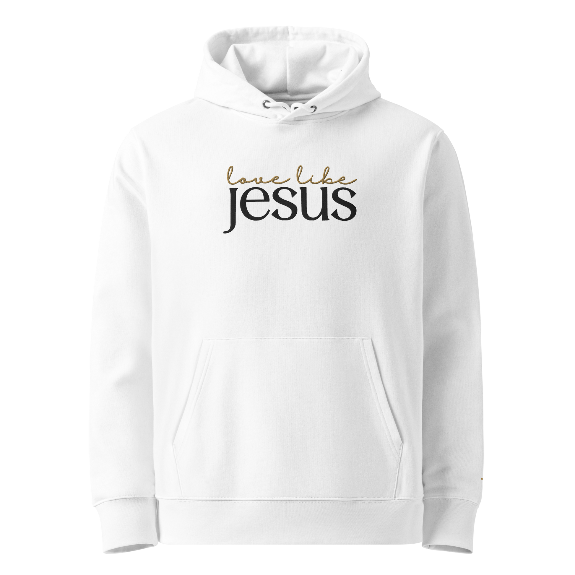 Love Like Jesus, Embroidered Hoodie