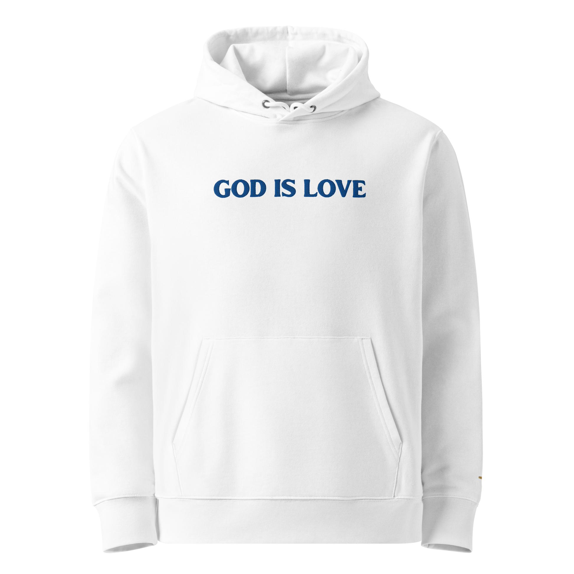 God Is Love - Embroidered Hoodie