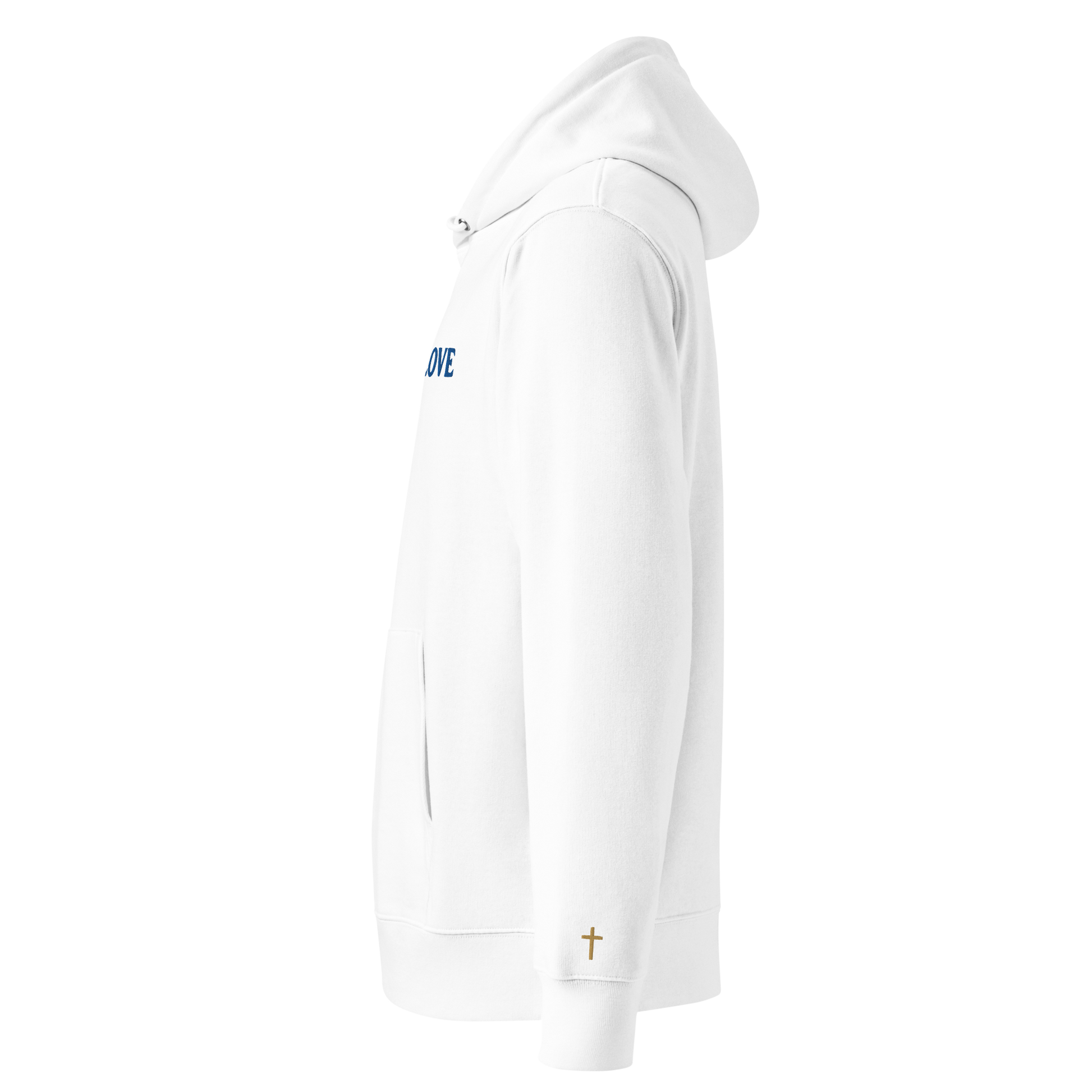 God Is Love - Embroidered Hoodie