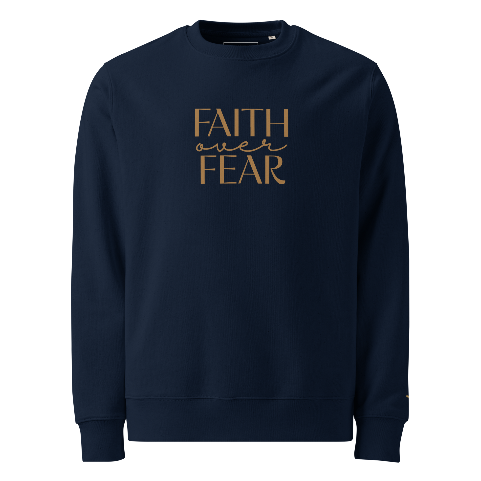 Faith Over Fear, Printed Sweatshirt