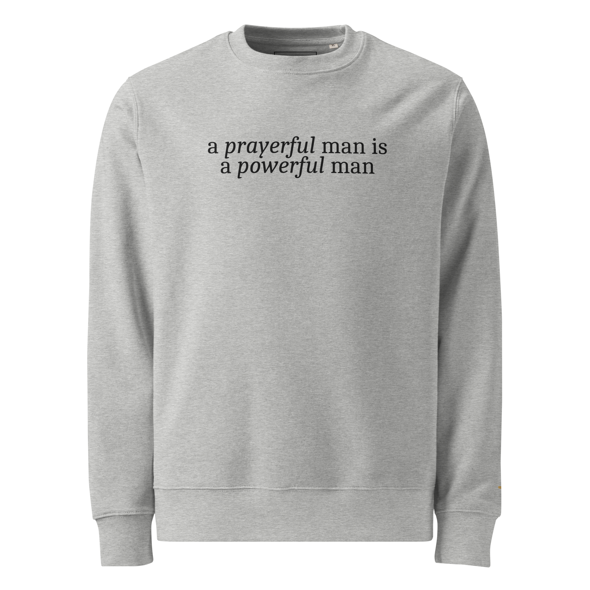 A Prayerful Man - Printed Sweatshirt