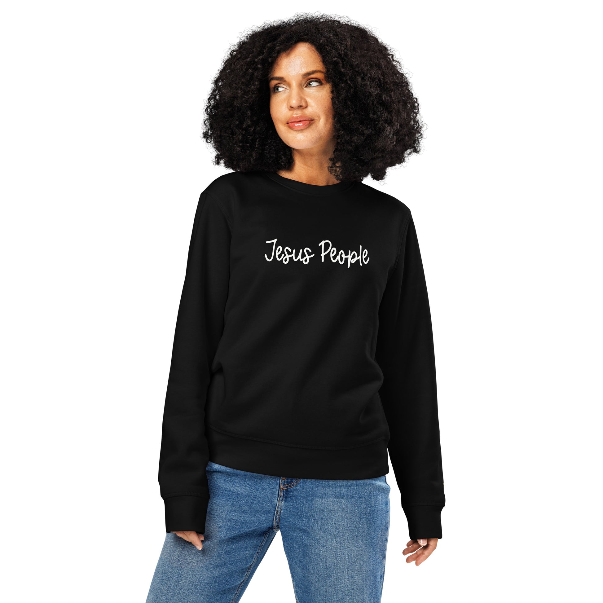 Jesus People, Printed Sweatshirt.