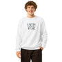 Faith Over Fear, Printed Sweatshirt.