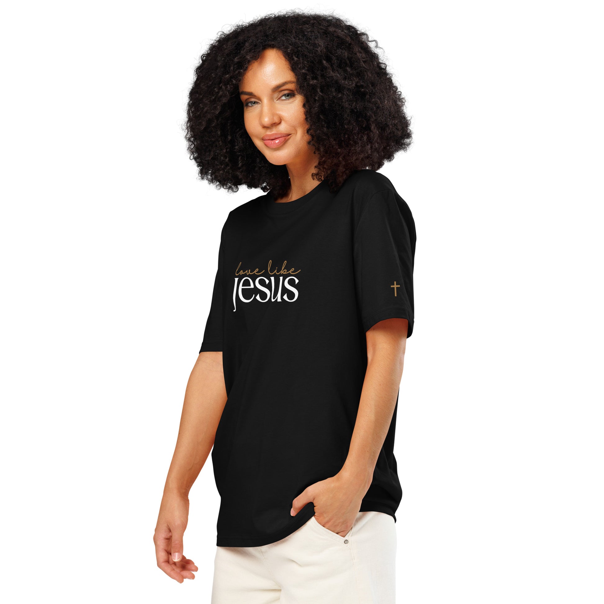 Love Like Jesus, Printed Tee.