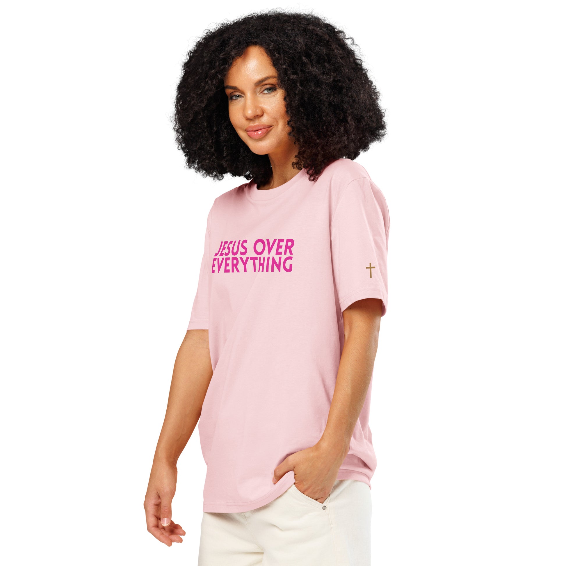 Jesus Over Everything, Printed Tee.