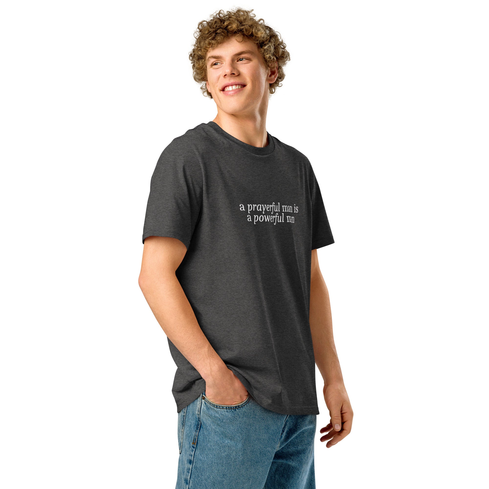 A Prayerful Man, Printed Tee.