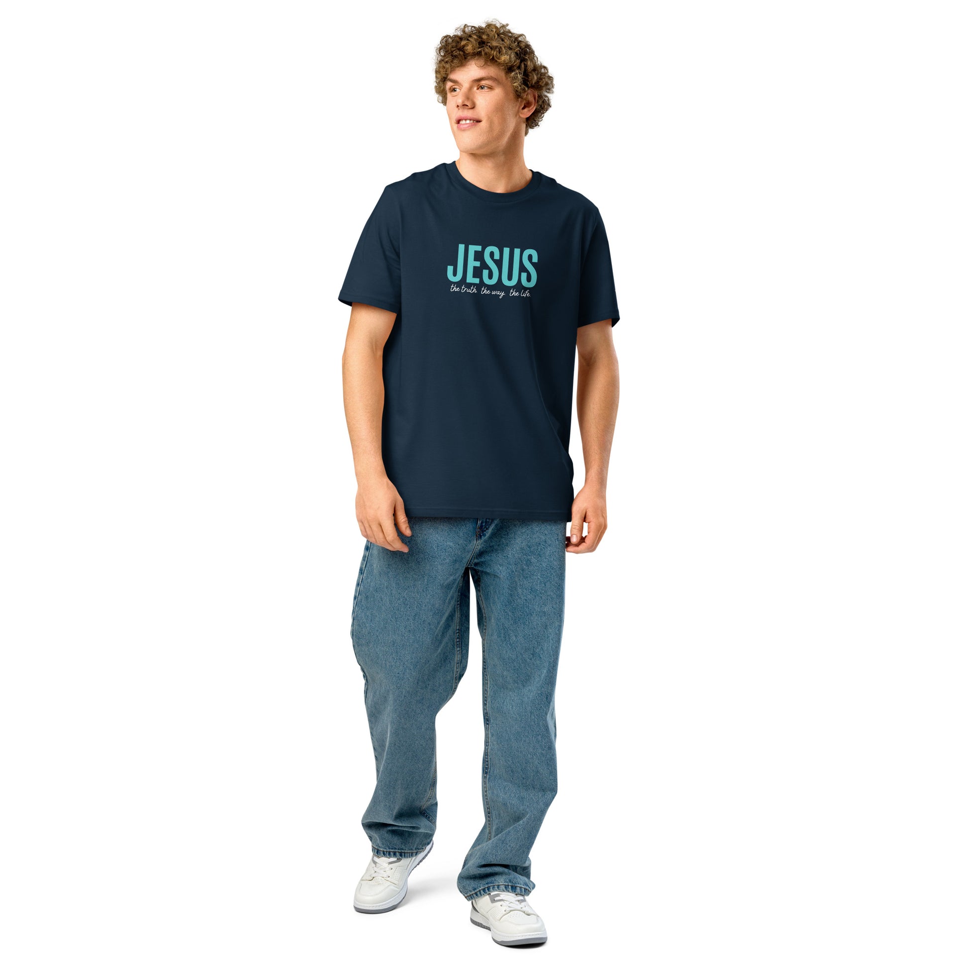 Jesus - The Truth. The Way. The Life., Printed Tee.