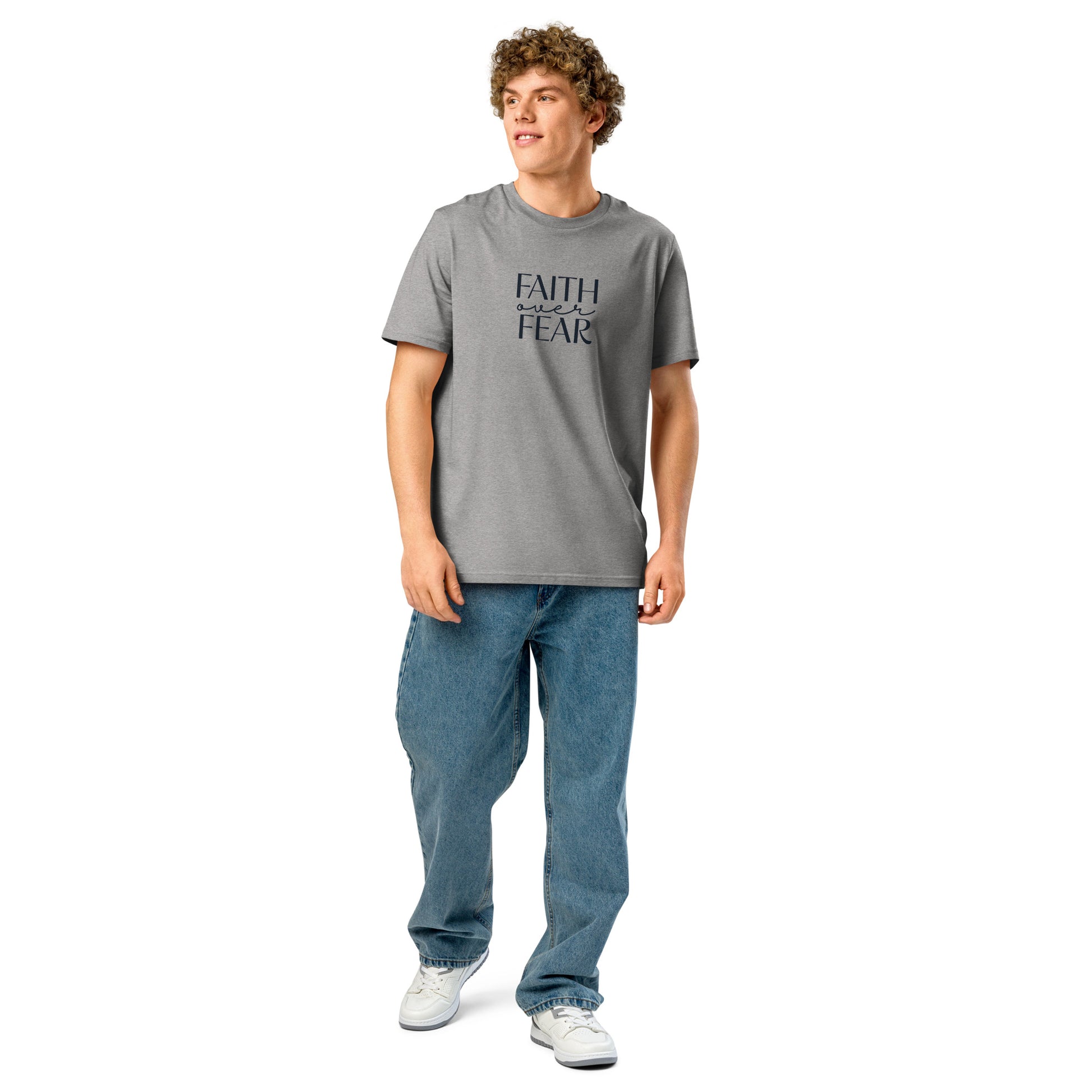 Faith Over Fear, Printed Tee.