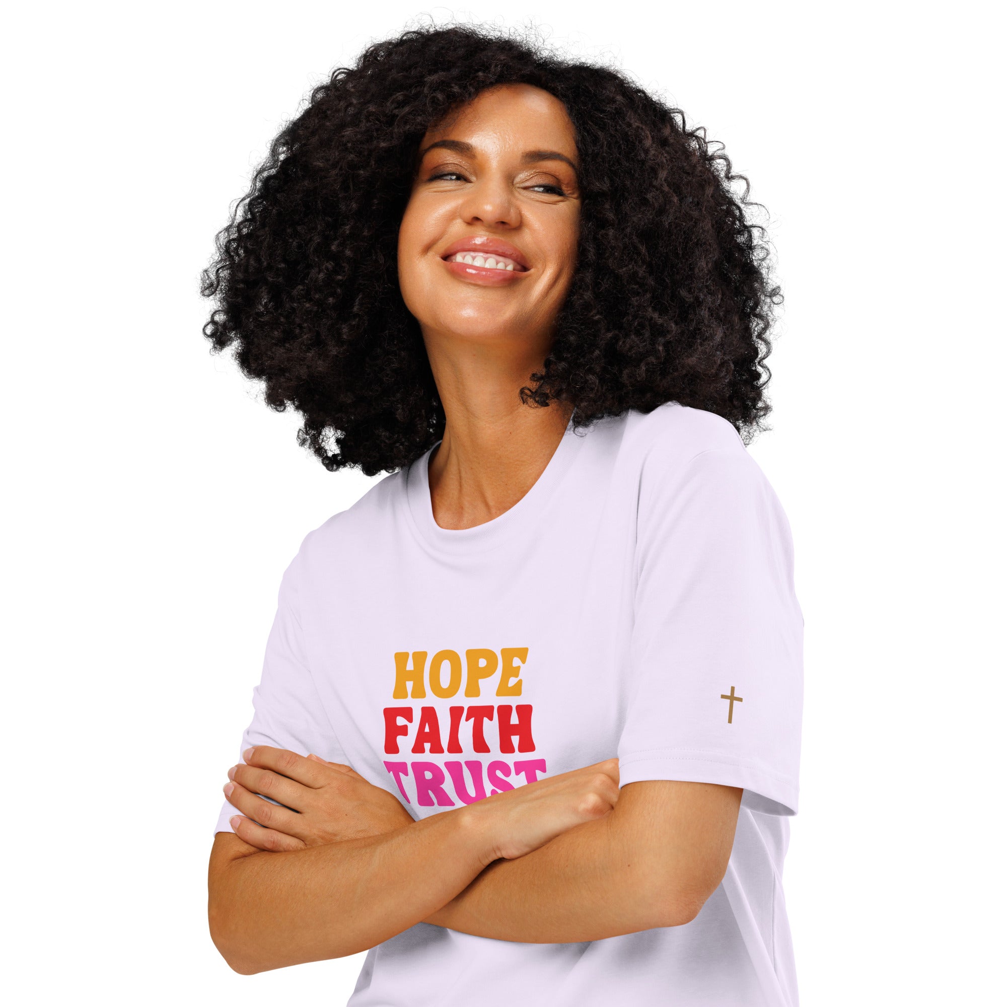 Hope Faith Trust, Printed Tee.