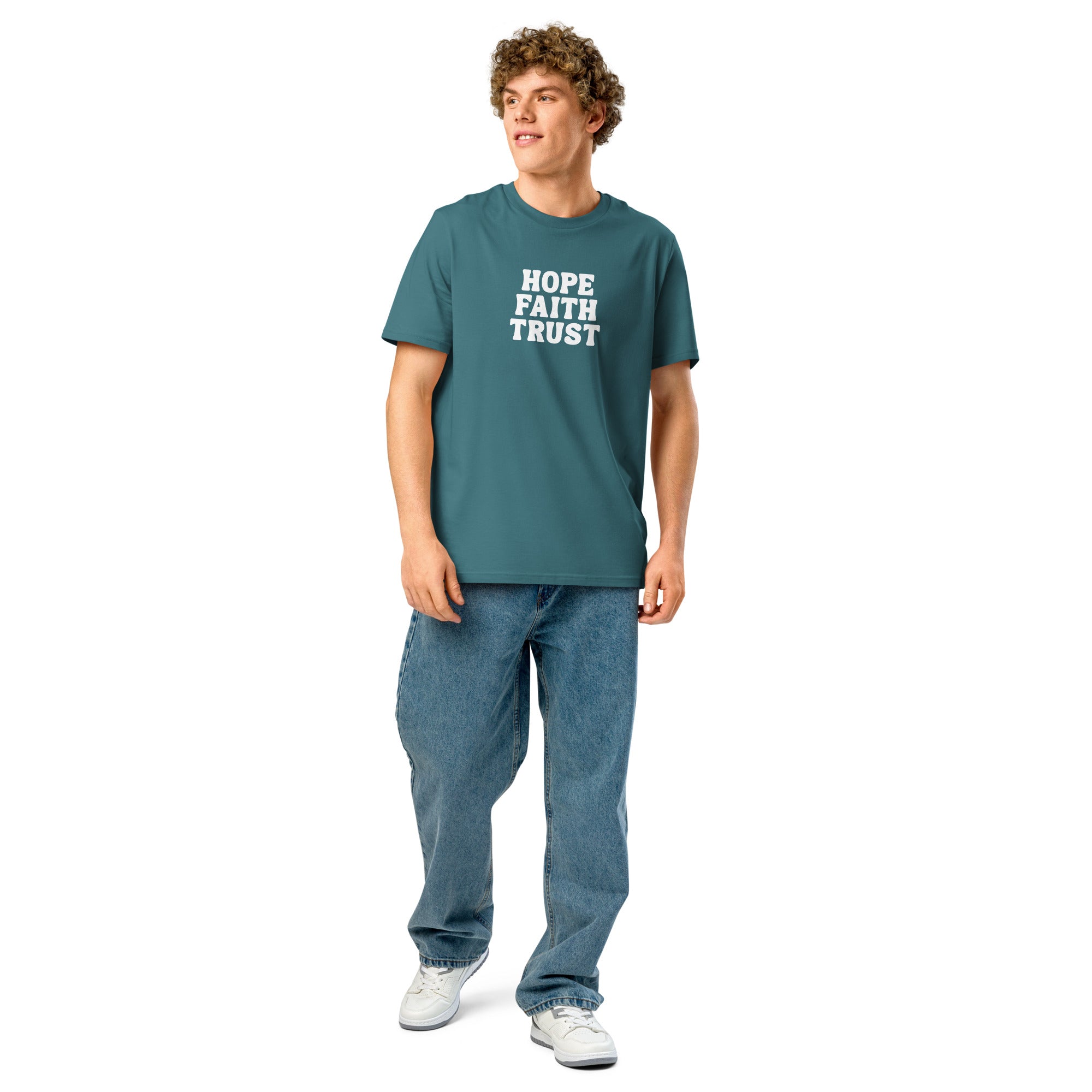 Hope Faith Trust, Printed Tee.