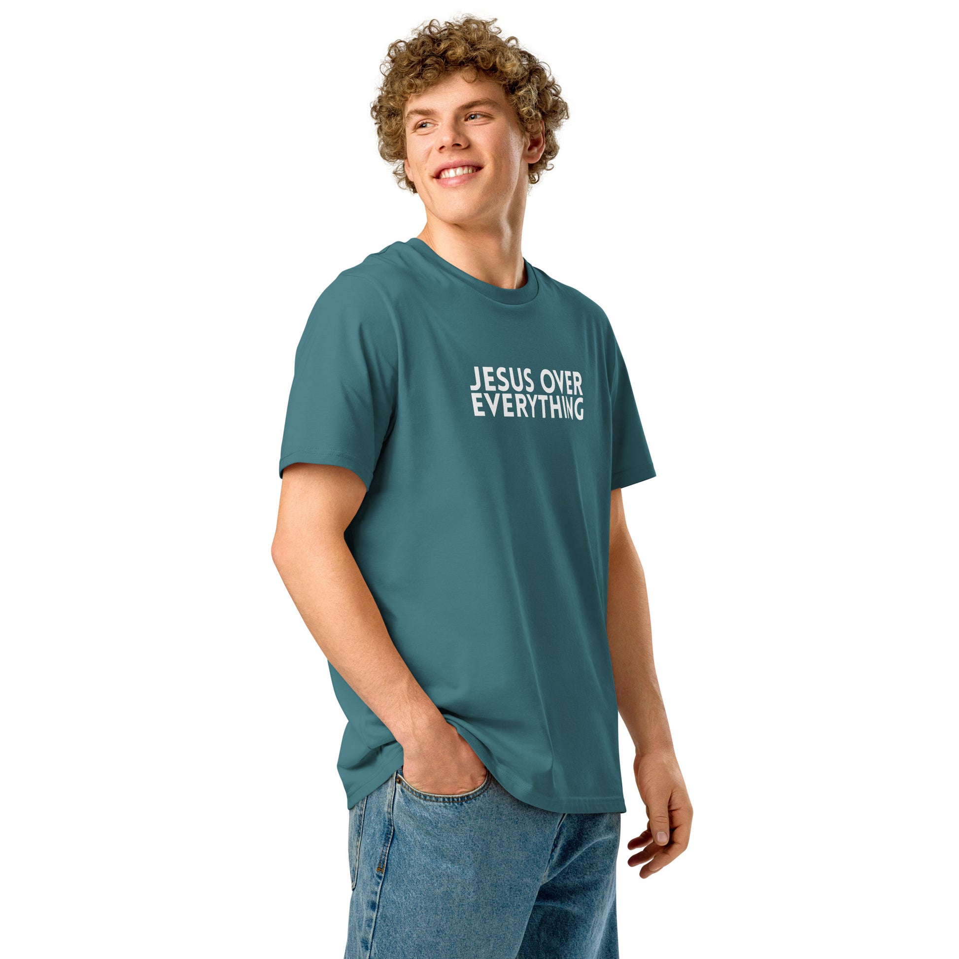 Jesus Over Everything, Printed Tee.
