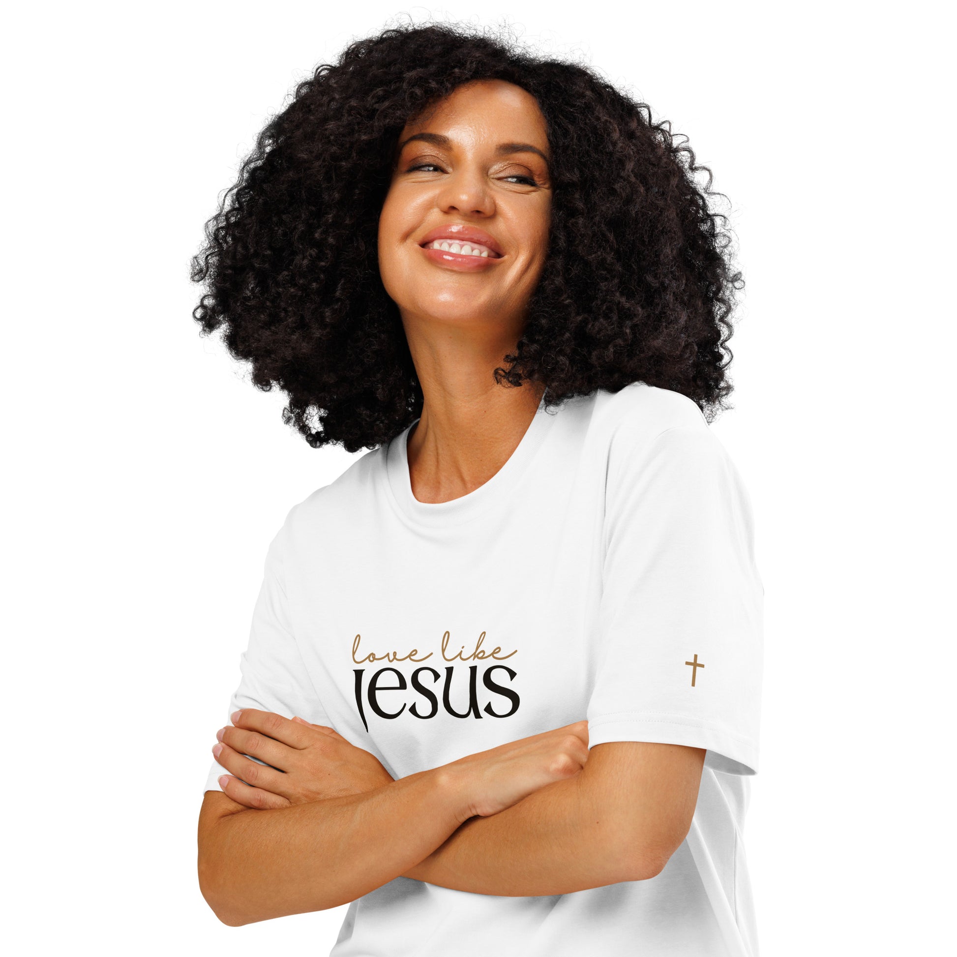 Love Like Jesus, Printed Tee.