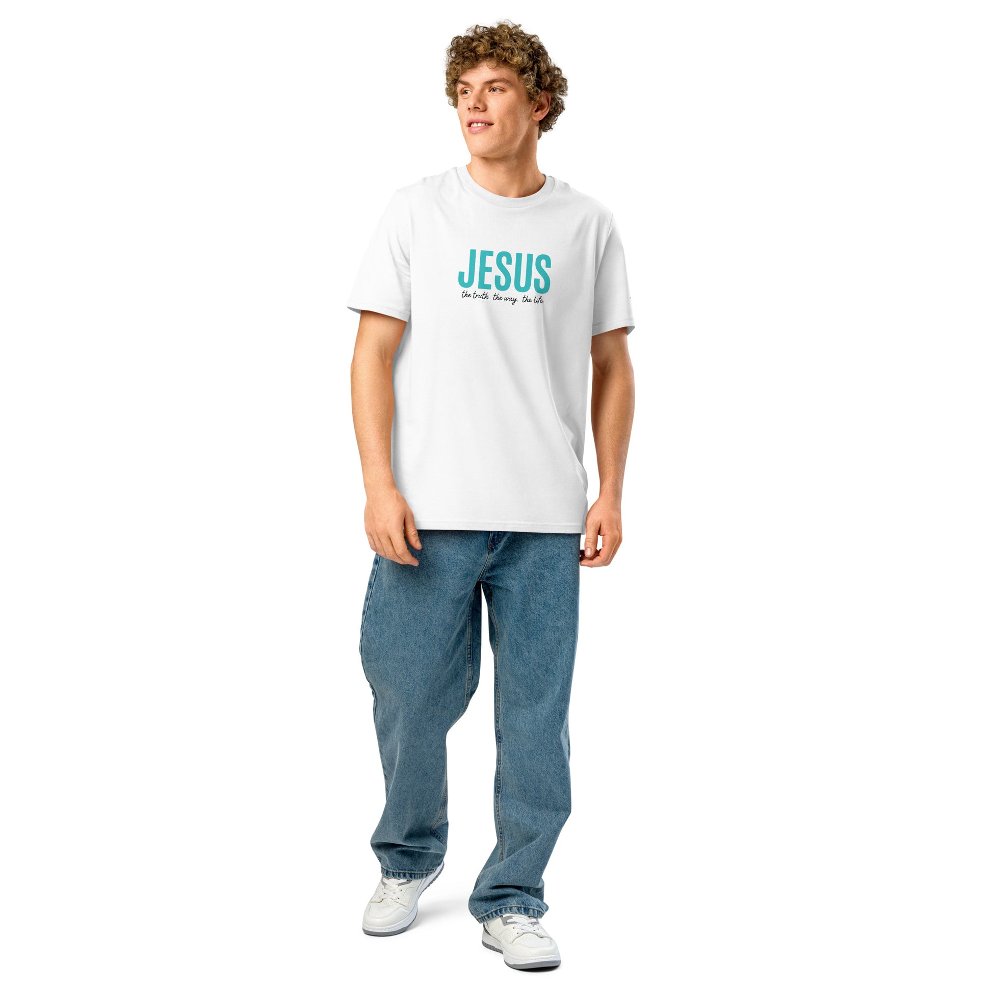 Jesus - The Truth. The Way. The Life., Printed Tee.